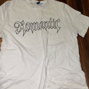 Romantic T shirt from H&M